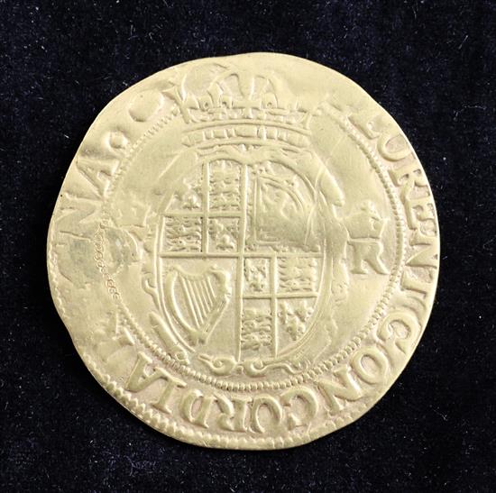 Charles I gold Unite, 8.3 grams.